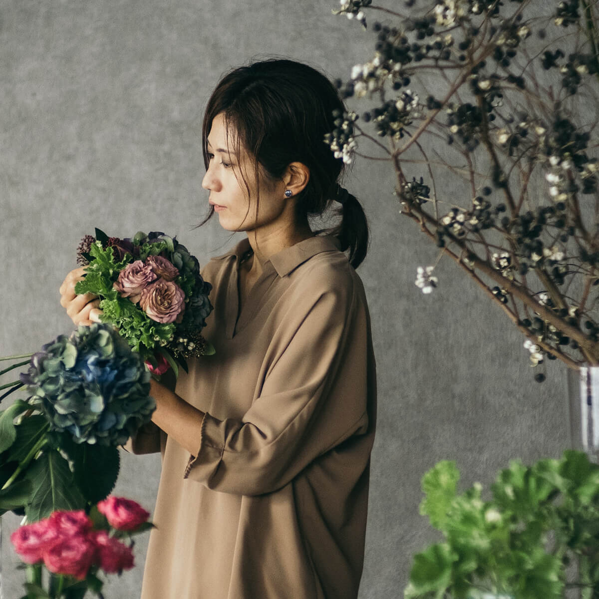 フラワーデザイナー大谷裕佳｜女性起業家としての活動と作品