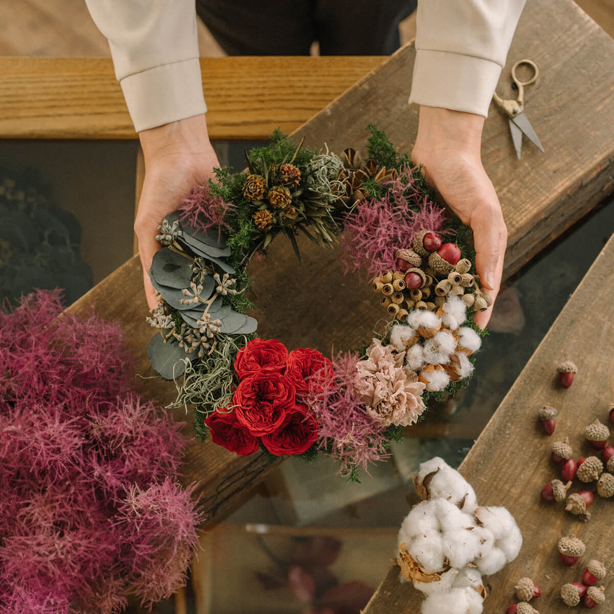 GROUNDフラワーワークショップ｜お花を通じた体験と学び