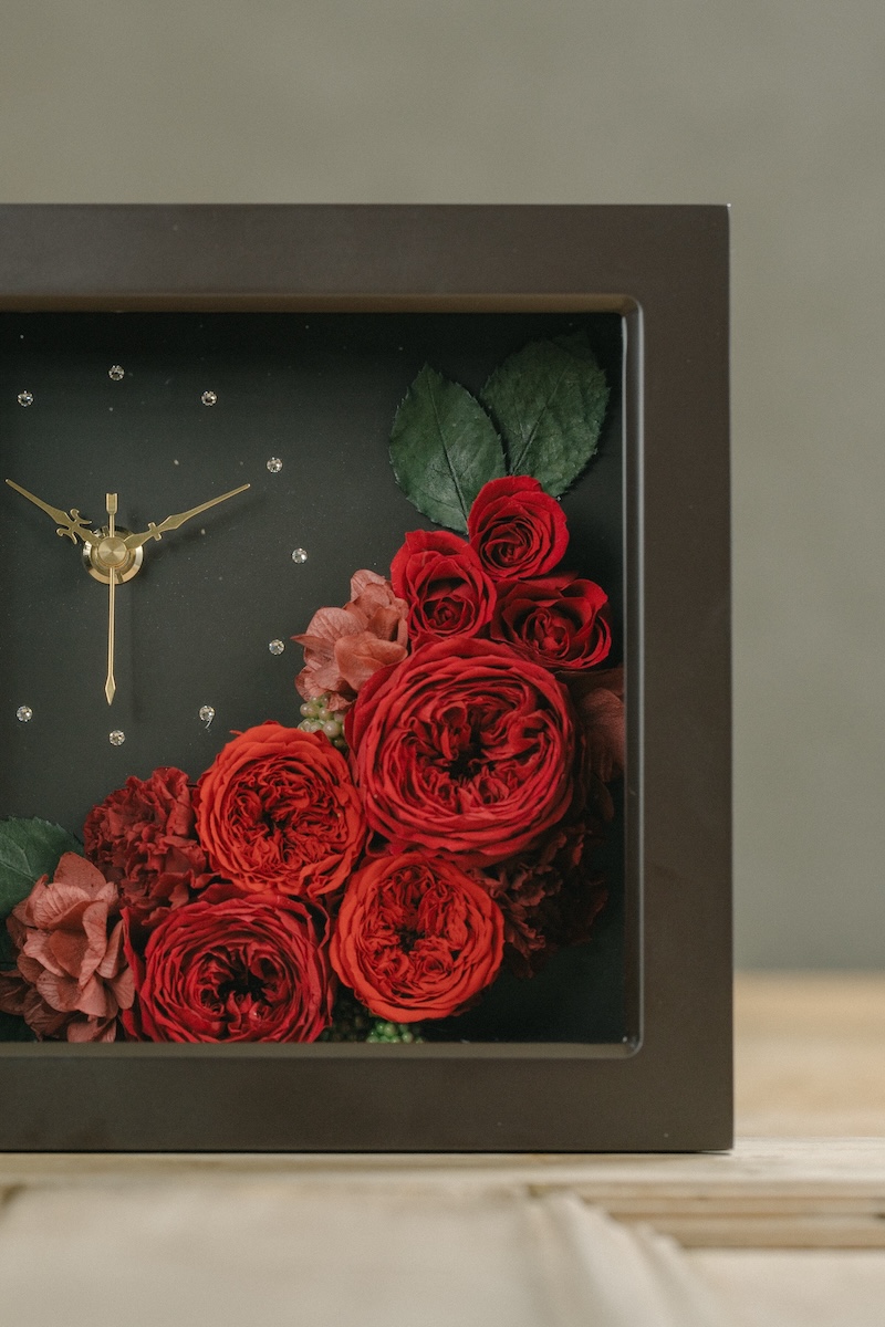 GROUNDの還暦祝いのプリザーブドフラワー