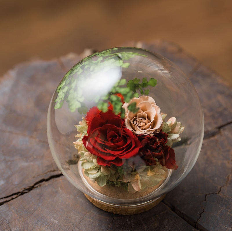 GROUNDの還暦祝いガラスドーム