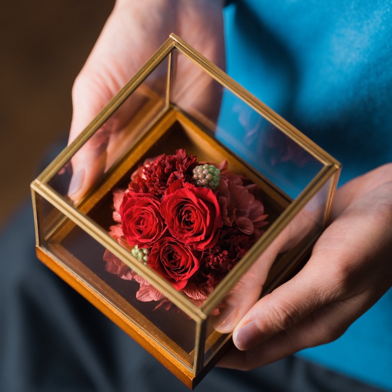 GROUNDの還暦祝いのガラスドーム