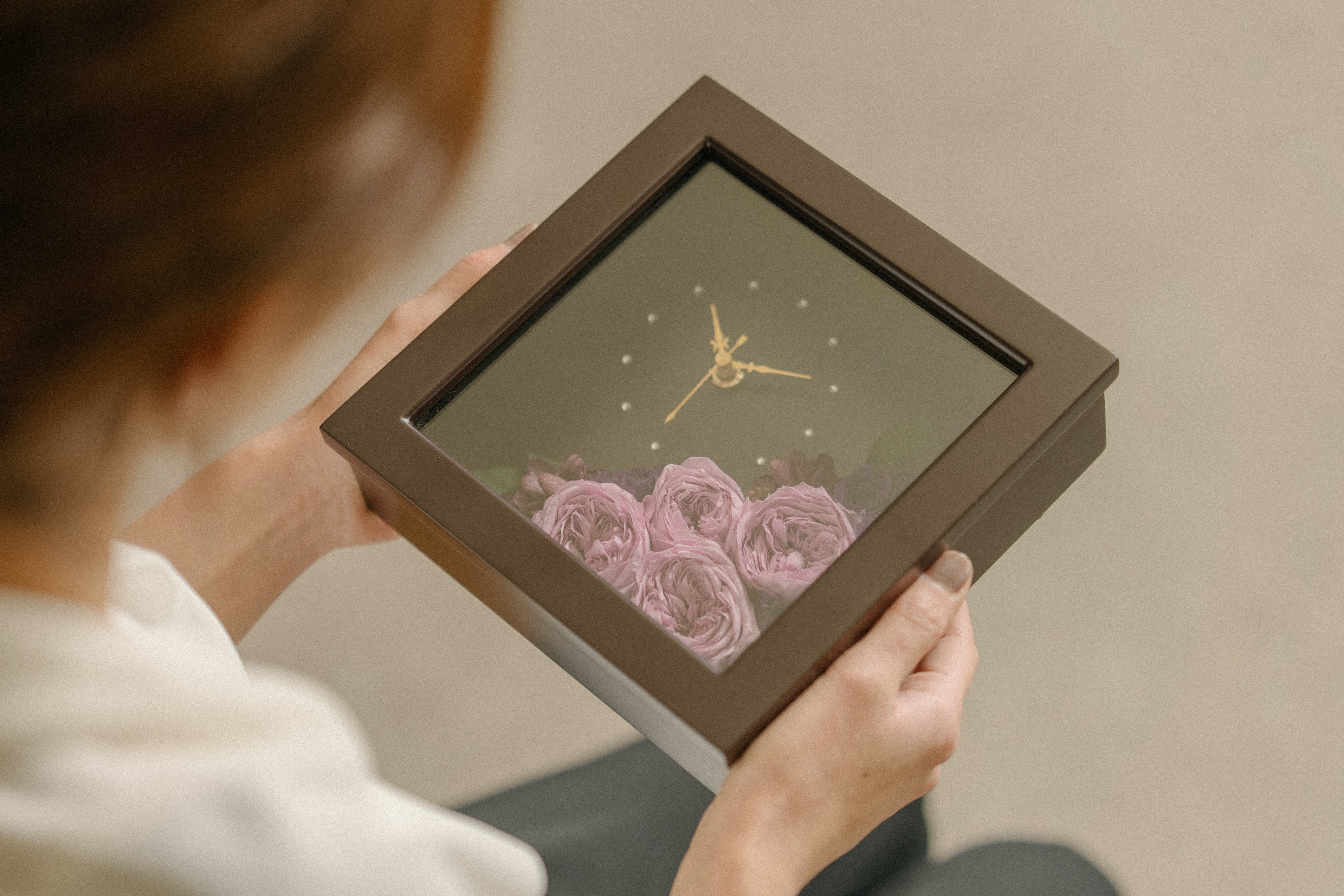 プリザーブドフラワーの喜寿祝い