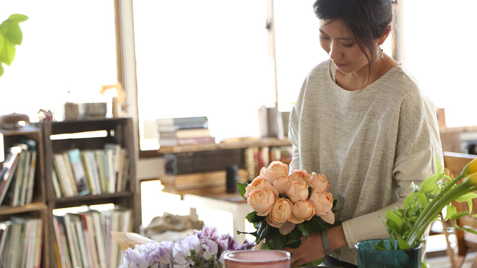 GROUNDのフラワーロスゼロの取り組み