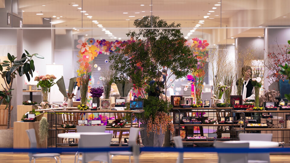 神戸のお花屋さんGROUNDの取材