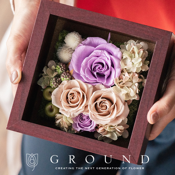 グラウンド・フラワーフレーム　おまもり