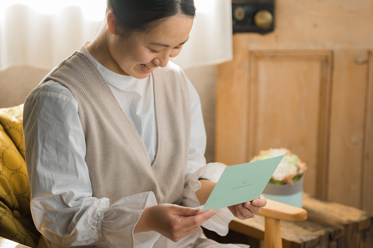 GROUNDの退職祝い　おしゃれなお花のプレゼント