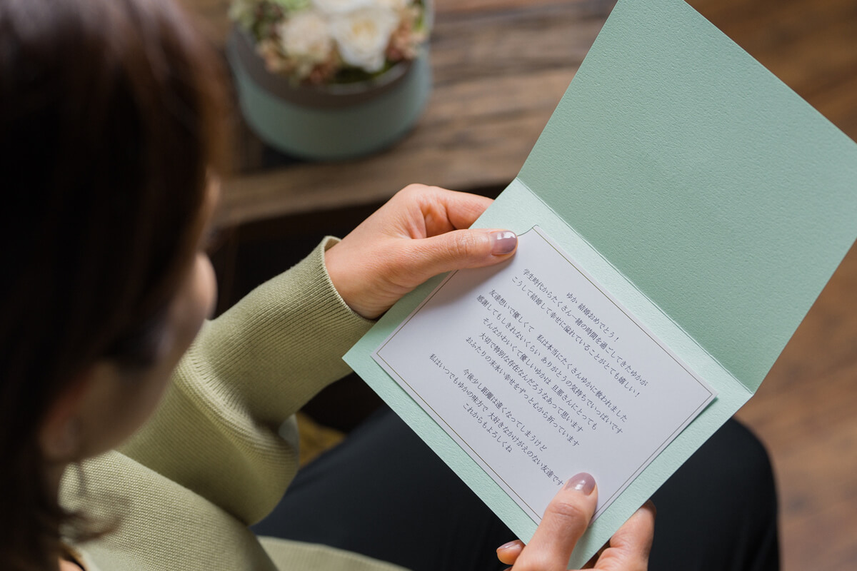 GROUNDの退職祝い　おしゃれなお花のプレゼント