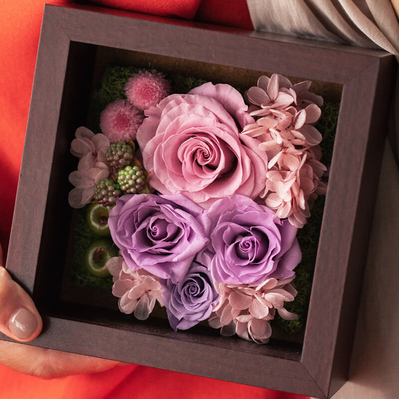 上司に喜ばれる退職祝い　プリザーブドフラワー