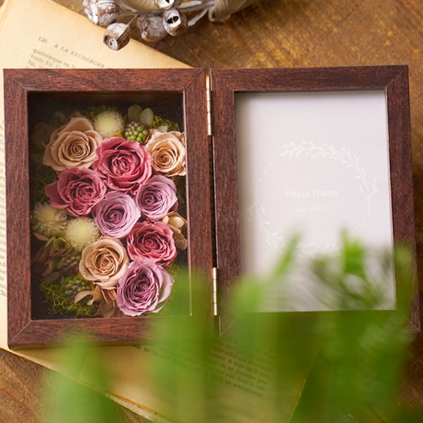 男性の退職祝い　人気・定番のブリザーブドフラワー