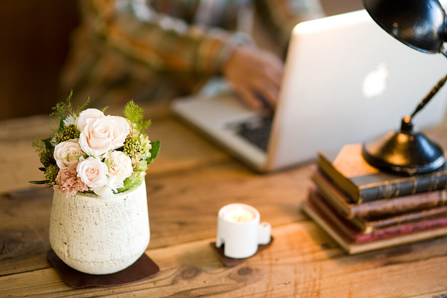 男性の退職祝いのおしゃれなお花ギフト