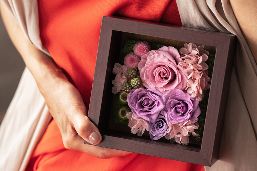 母の日に贈るプリザーブドフラワー