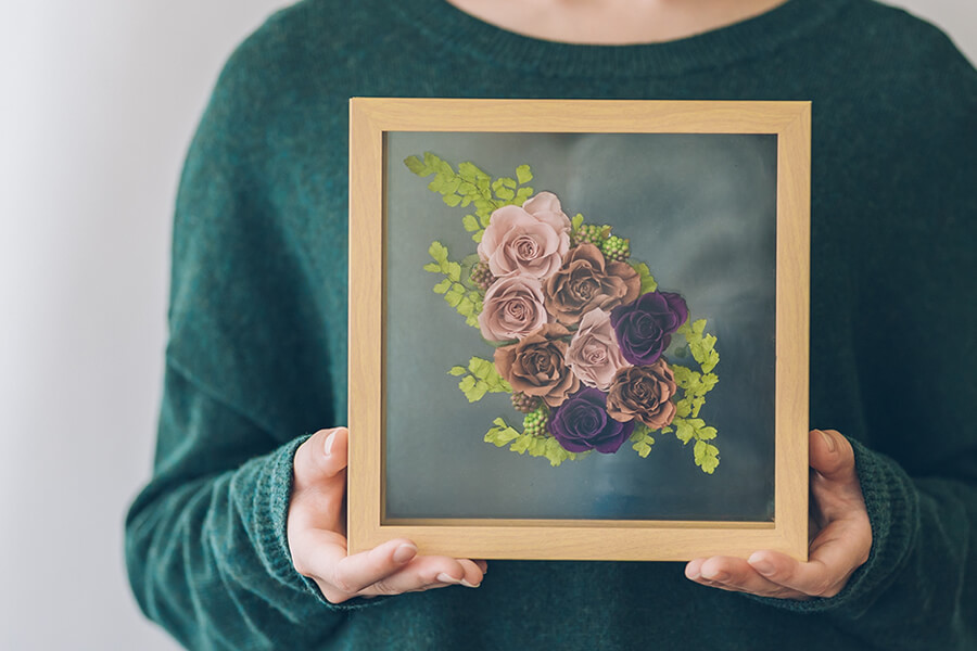 喜寿祝いに贈るプリザーブドフラワー