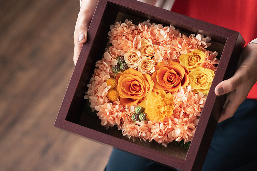 長寿祝いのおしゃれなお花ギフト