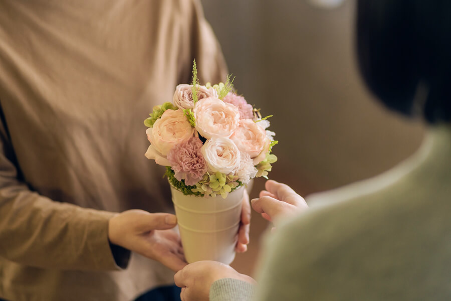 母の日のおしゃれなお花ギフト