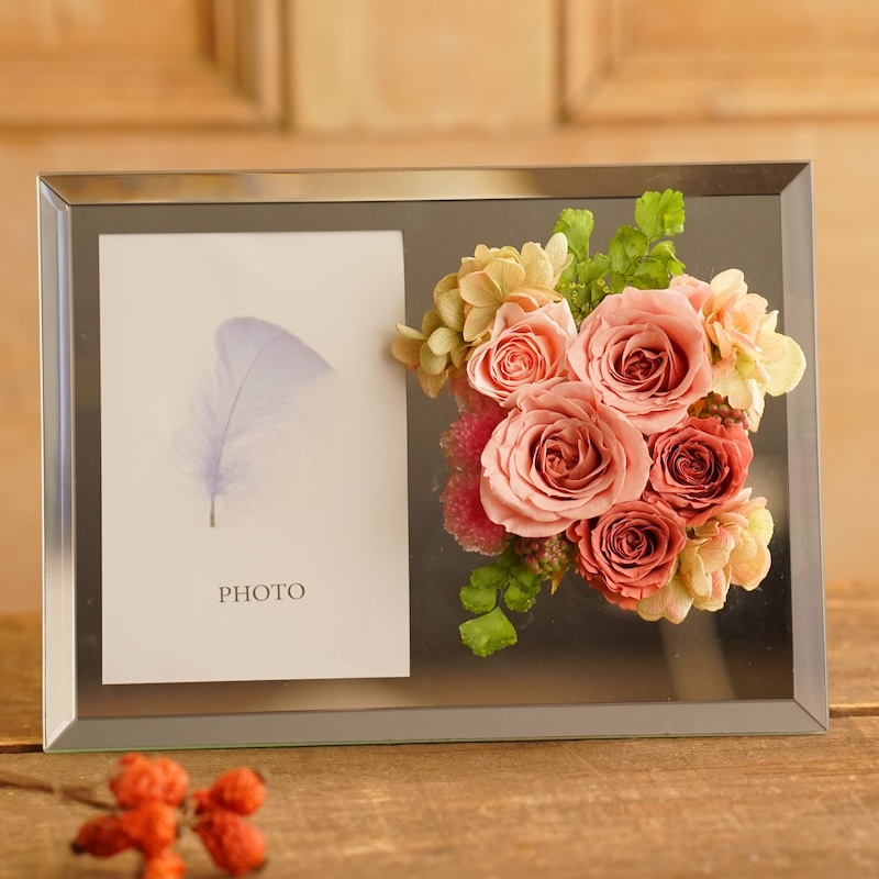 モダンなお供え　kagayaki　人気・定番のブリザーブドフラワー