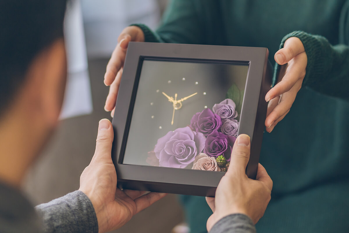 GROUNDの定年退職　おしゃれなお花のプレゼント