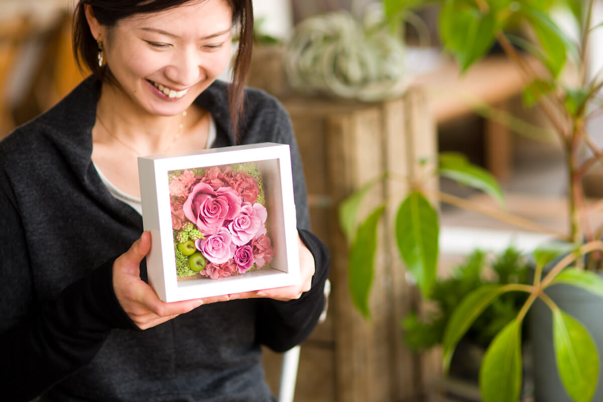 GROUNDの母の日　おしゃれなお花のプレゼント