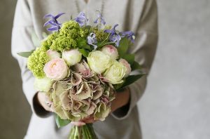 お花で彩るファーストバースデー　-２