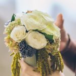 結婚祝いのプレゼントに、友達一同からオーダーメイドのお花を