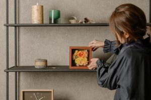 退職後に癒しと彩りを贈る、インテリア花ギフト